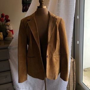 Suede Blazer
